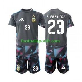 Tenue Argentine Emiliano Martinez 23 Gardien Enfant Domicile Coupe du monde 2026 Maillot de Foot